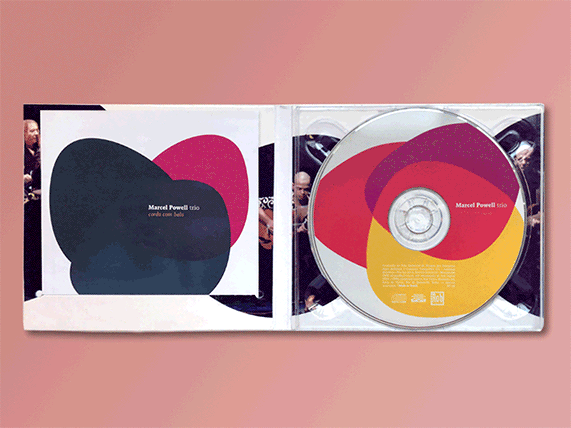 Amanda Lianza Design gráfico CD Marcer Powell Trio