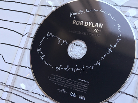 Amanda Lianza Design gráfico DVD Bob Dylan
