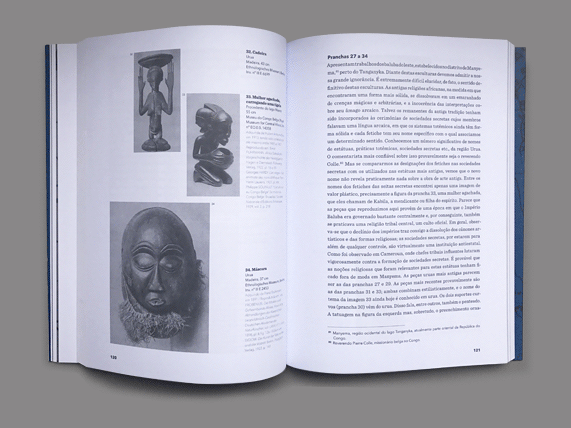 Amanda Lianza Design gráfico Livro Carl Einstein e a Arte da Africa