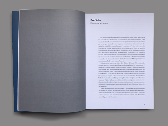 Amanda Lianza Design gráfico Livro Carl Einstein e a Arte da Africa