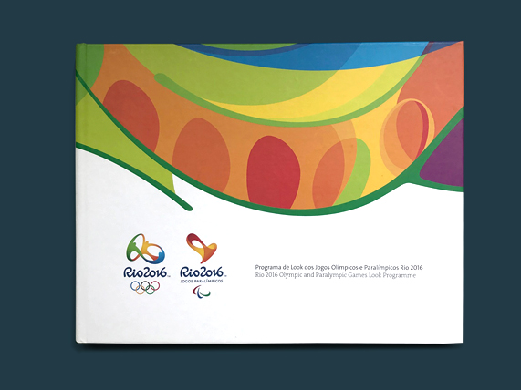 Amanda Lianza Design gráfico Livro Branding e Look of the Games dos Jogos Olímpicos e Paralímpicos Rio 2016