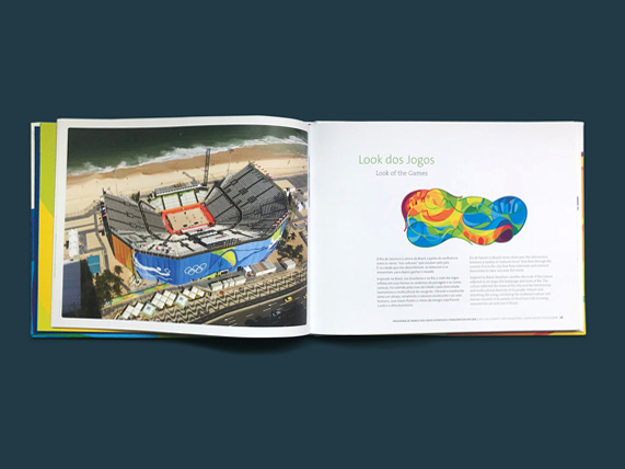 AAmanda Lianza Design gráfico Livro Branding e Look of the Games dos Jogos Olímpicos e Paralímpicos Rio 2016
