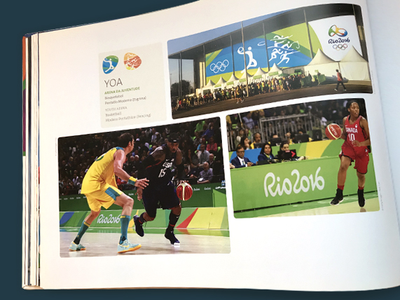 Amanda Lianza Design gráfico Livro Branding e Look of the Games dos Jogos Olímpicos e Paralímpicos Rio 2016